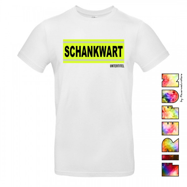 FIREFUN - T-Shirt mit Aufschrift "SCHANKWART"