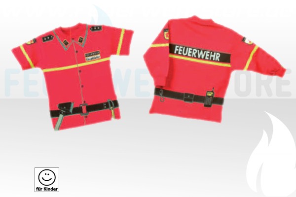 Feuerwehr T-Shirt "Feuerwehr Held" für Kinder