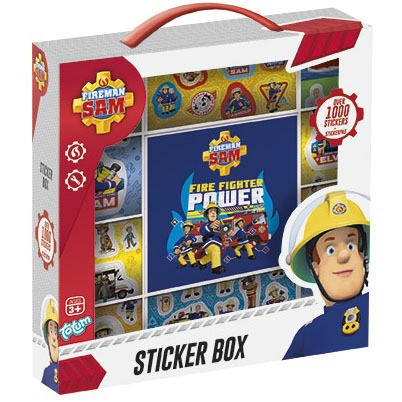 Feuerwehrmann Sam Stickerbox mit über 1000 Sticker