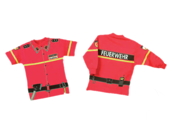 Feuerwehr T-Shirt "Feuerwehr Held" für Kinder