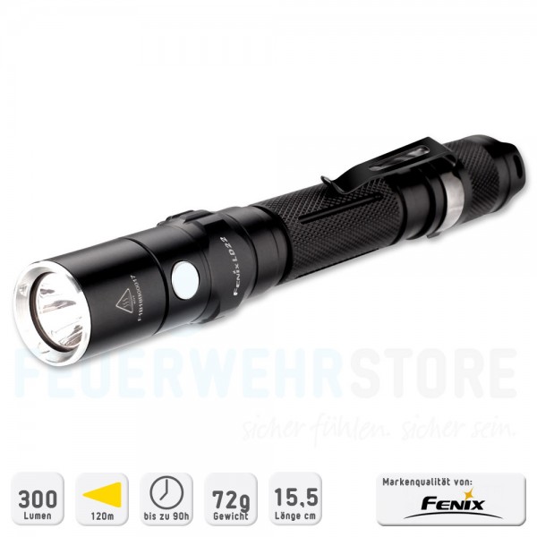 Fenix LD22 Profi LED Taschenlampe 300 Lumen
