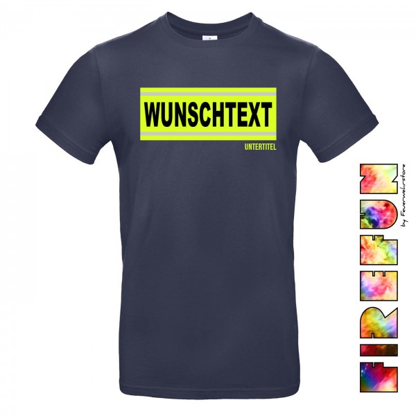 FIREFUN - T-Shirt mit Wunschtext 1 Zeilig