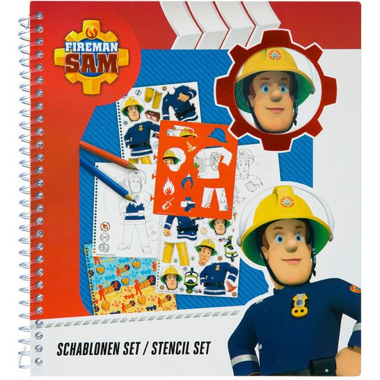 Feuerwehrmann Sam Schablonenset 2 32 tlg.